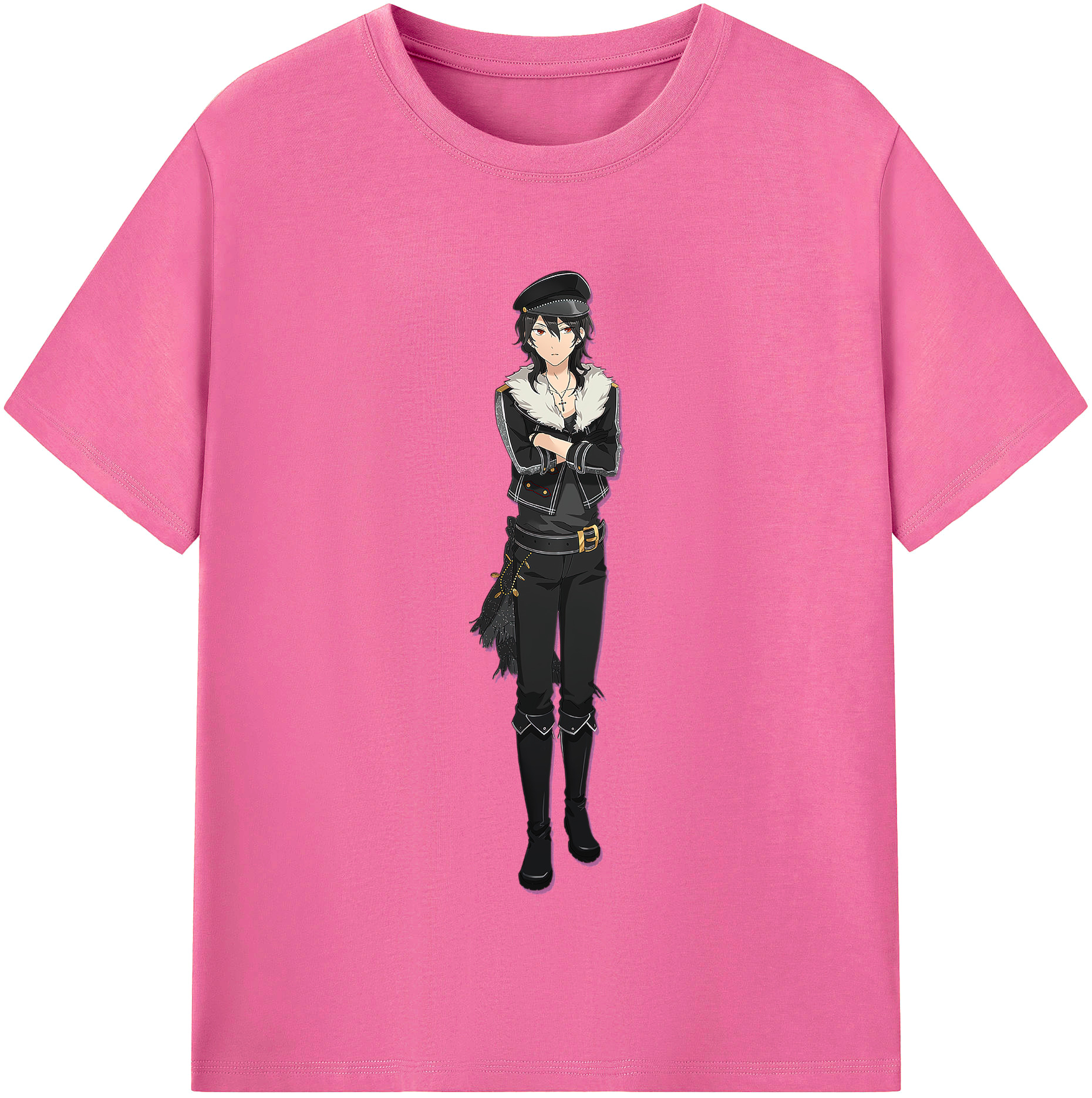 （画像用） あんさんぶるスターズ! Ensemble Stars レディースカジュアルプリントTシャツ（綿100％）